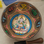Hindu Ganesh Singing Bowl with Mantra for Good luck & new beginning