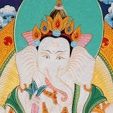 Ganesh Thangka - Sacred Art