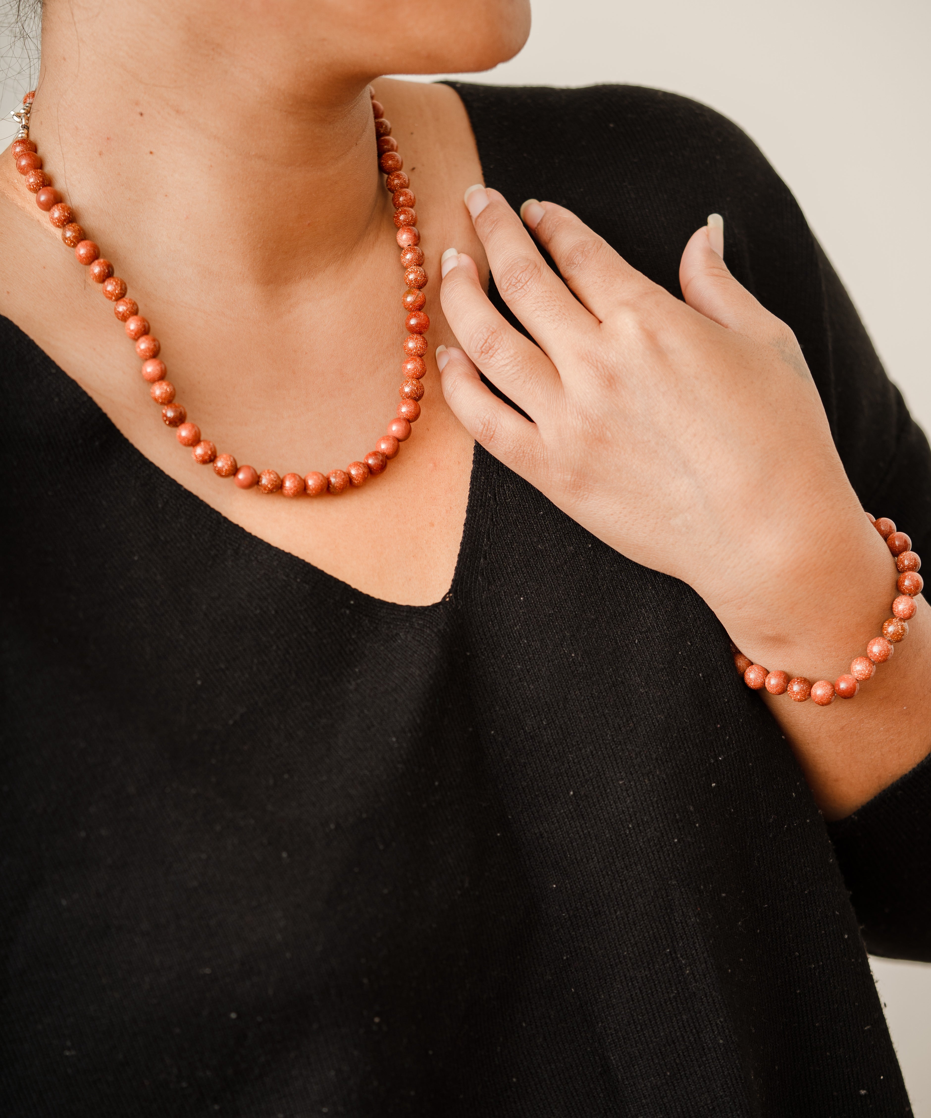 Goldstone Bracelet