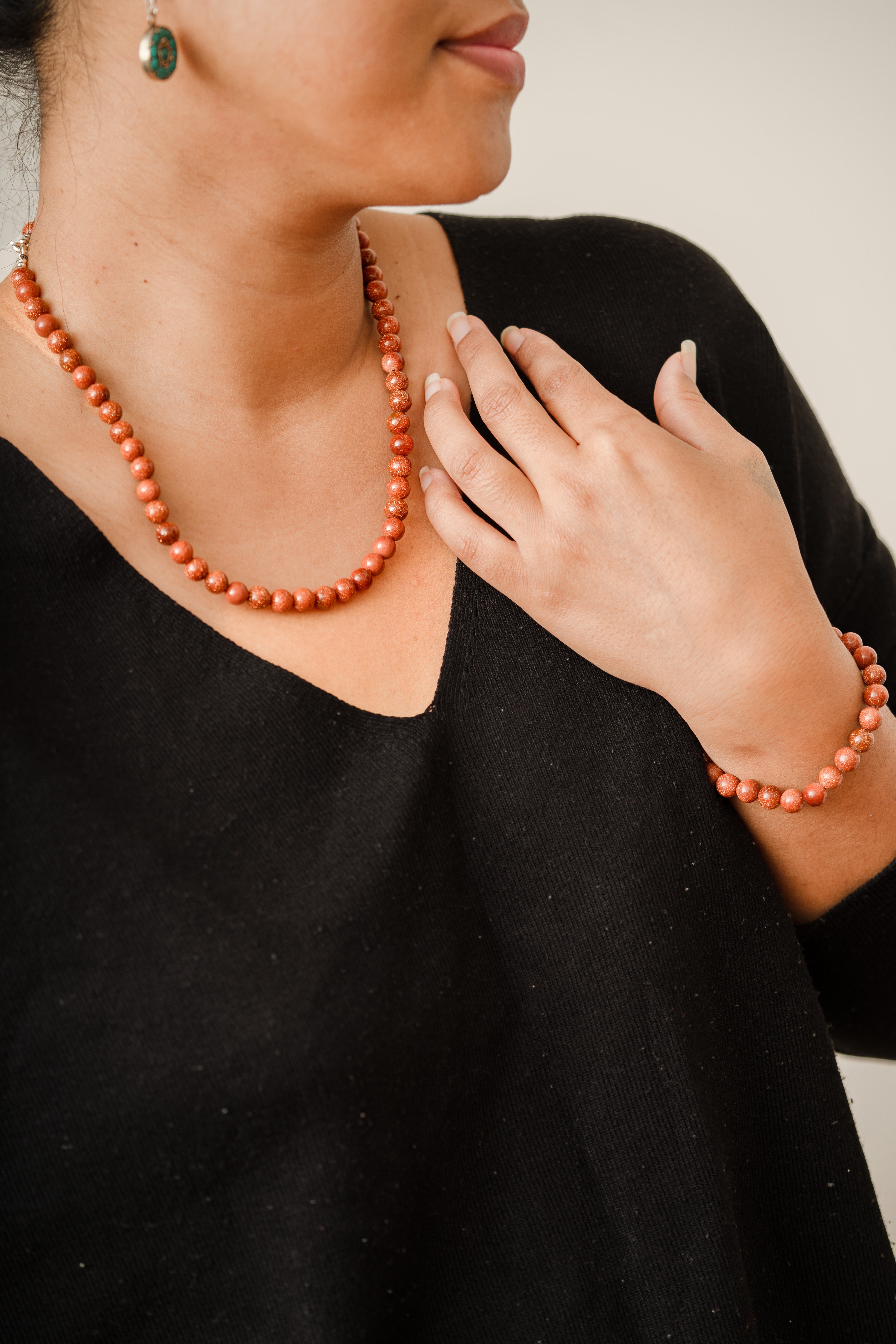 Goldstone Bracelet