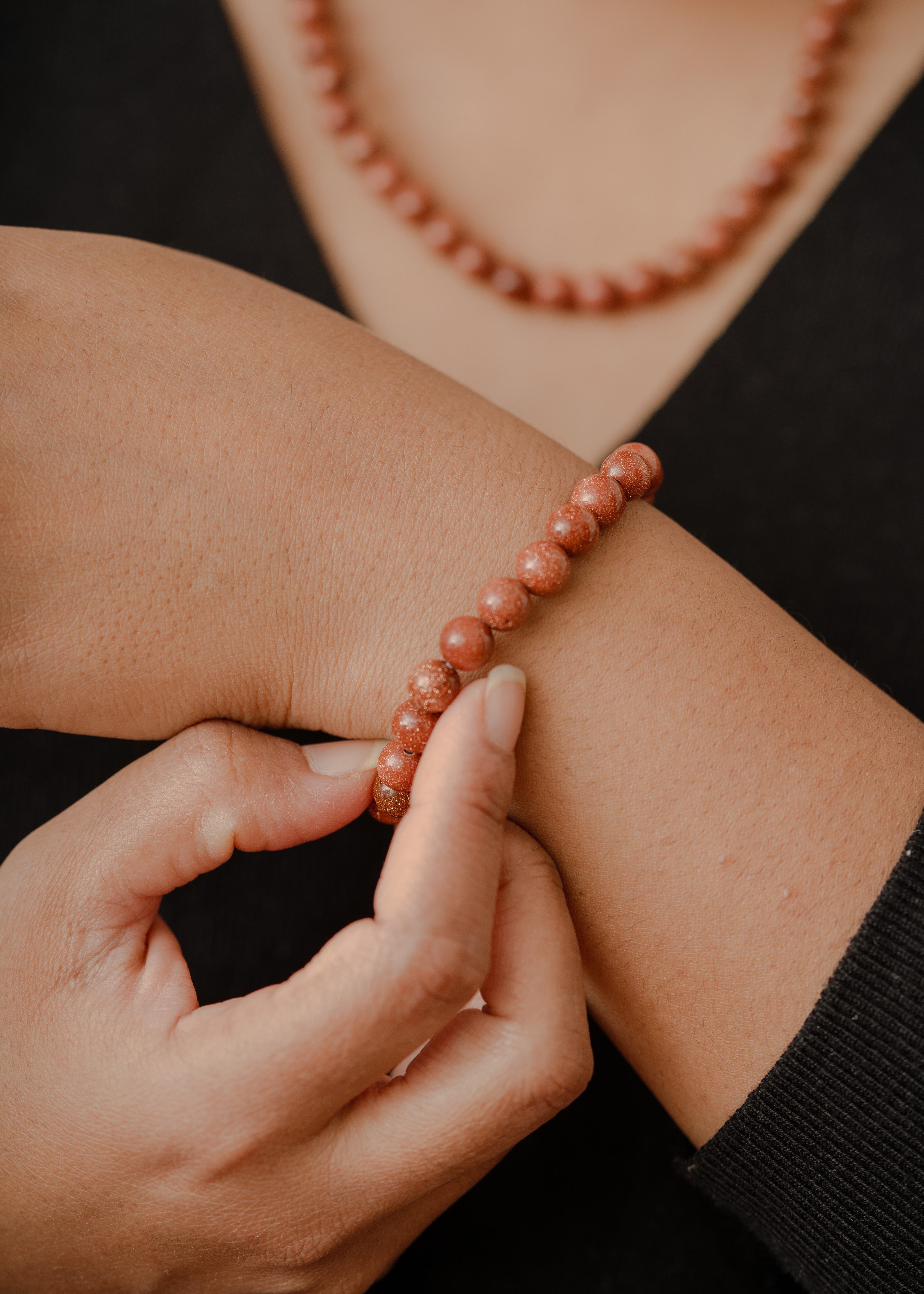 Goldstone Bracelet