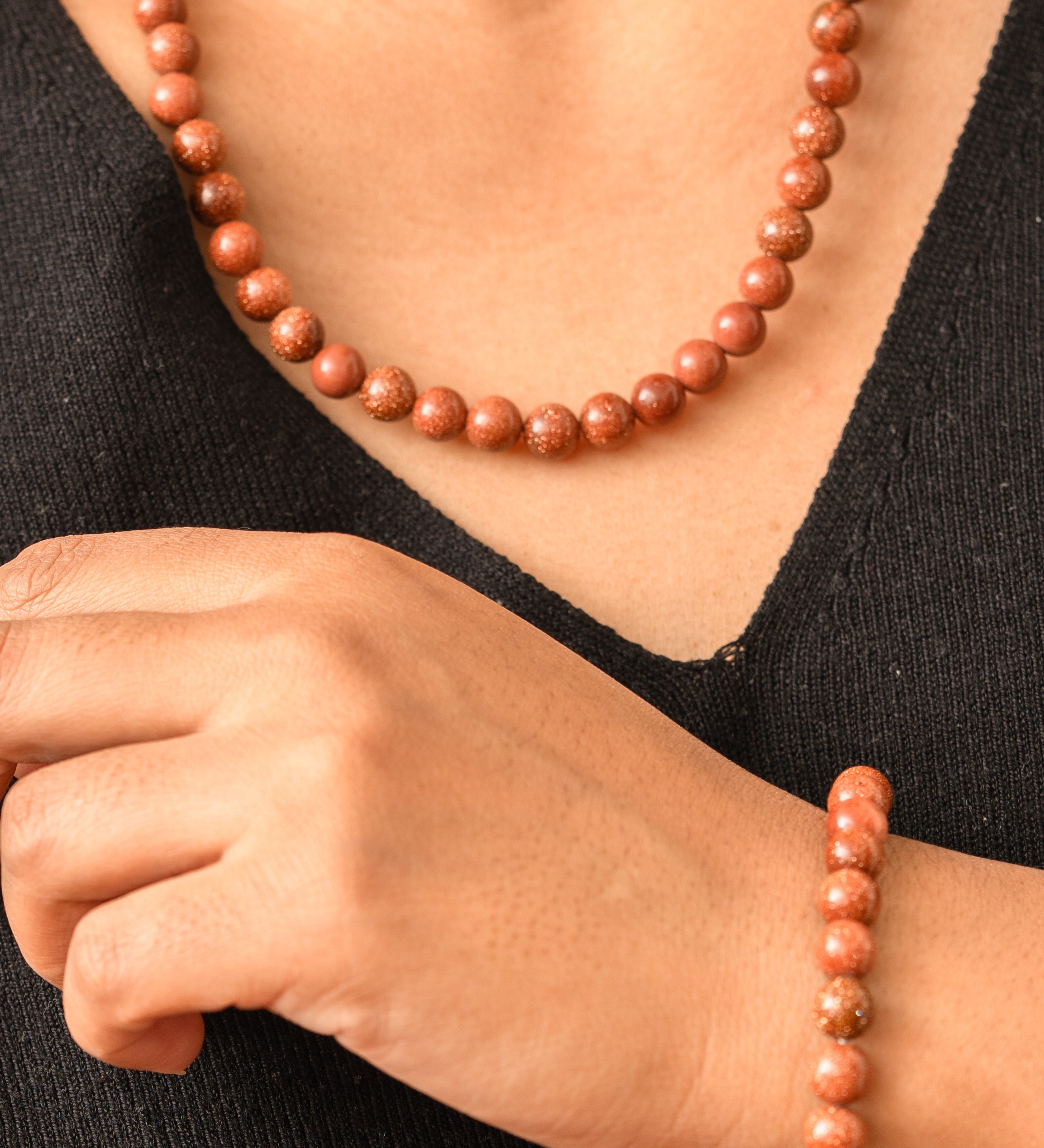 Goldstone Bracelet