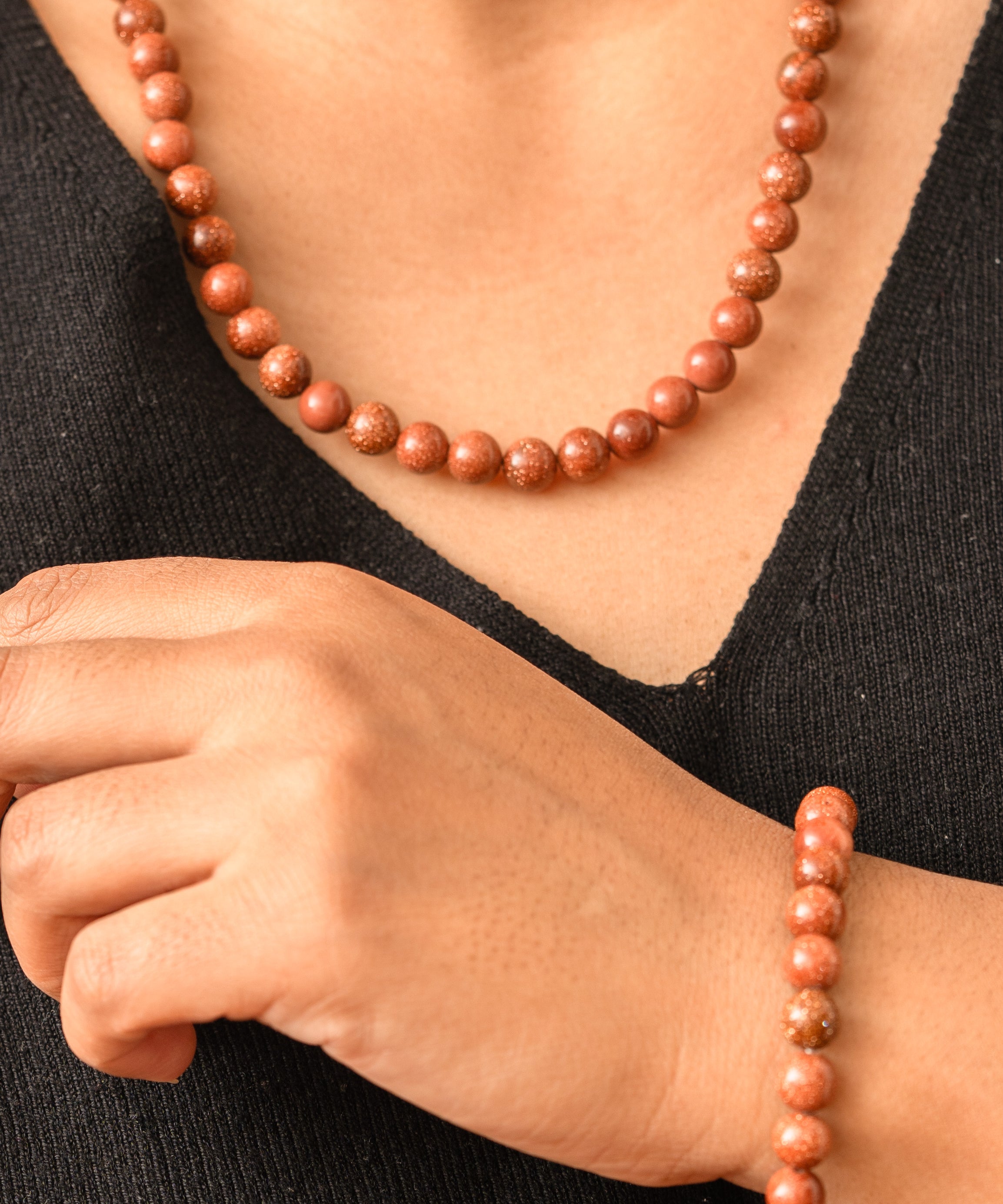 Goldstone Bracelet