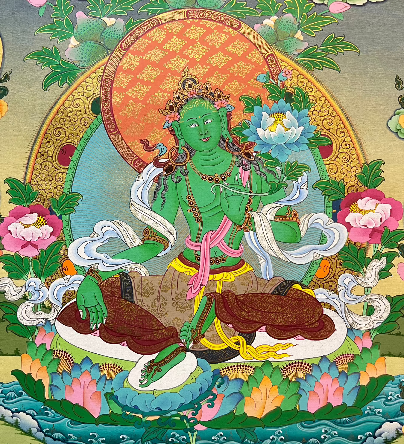 21 Tara Thangka Painting