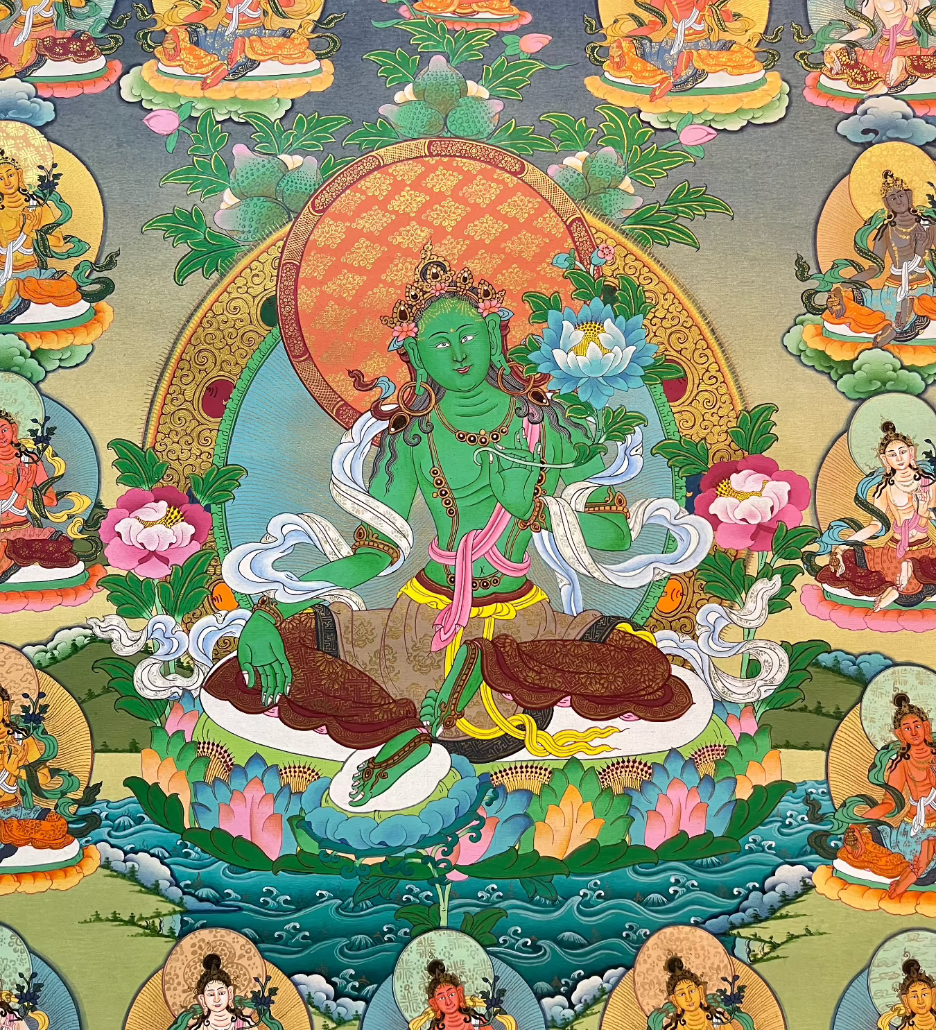 21 Tara Thangka Painting