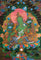 Green Tara Thangka Painting
