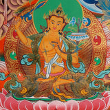Green Tara Thangka - Sacred Painting 
