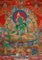 Green Tara Thangka - Sacred Painting 