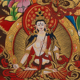 Green Tara – Handpainted Tibetan Thangka