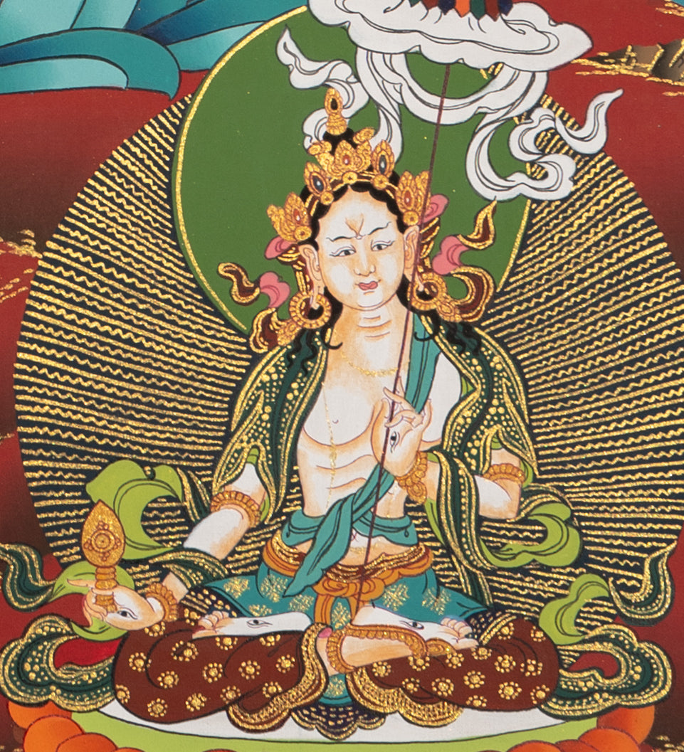 Green Tara Buddhist Wall Art