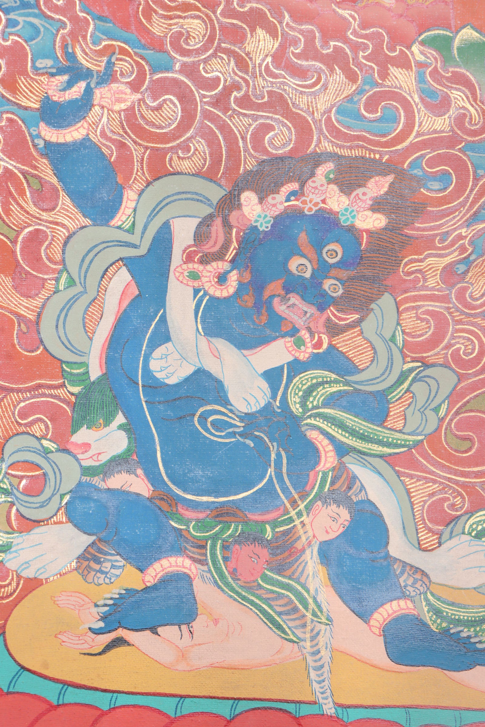 Guru Rinpoche Thangka for spiritual devotion, contemplation, and motivation.