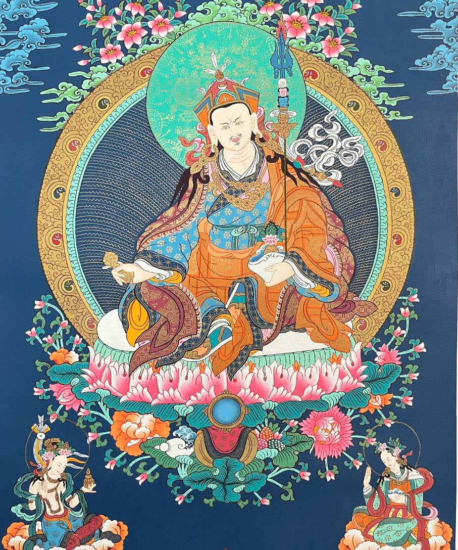 Guru Rinpoche Thangka - Sacred painting