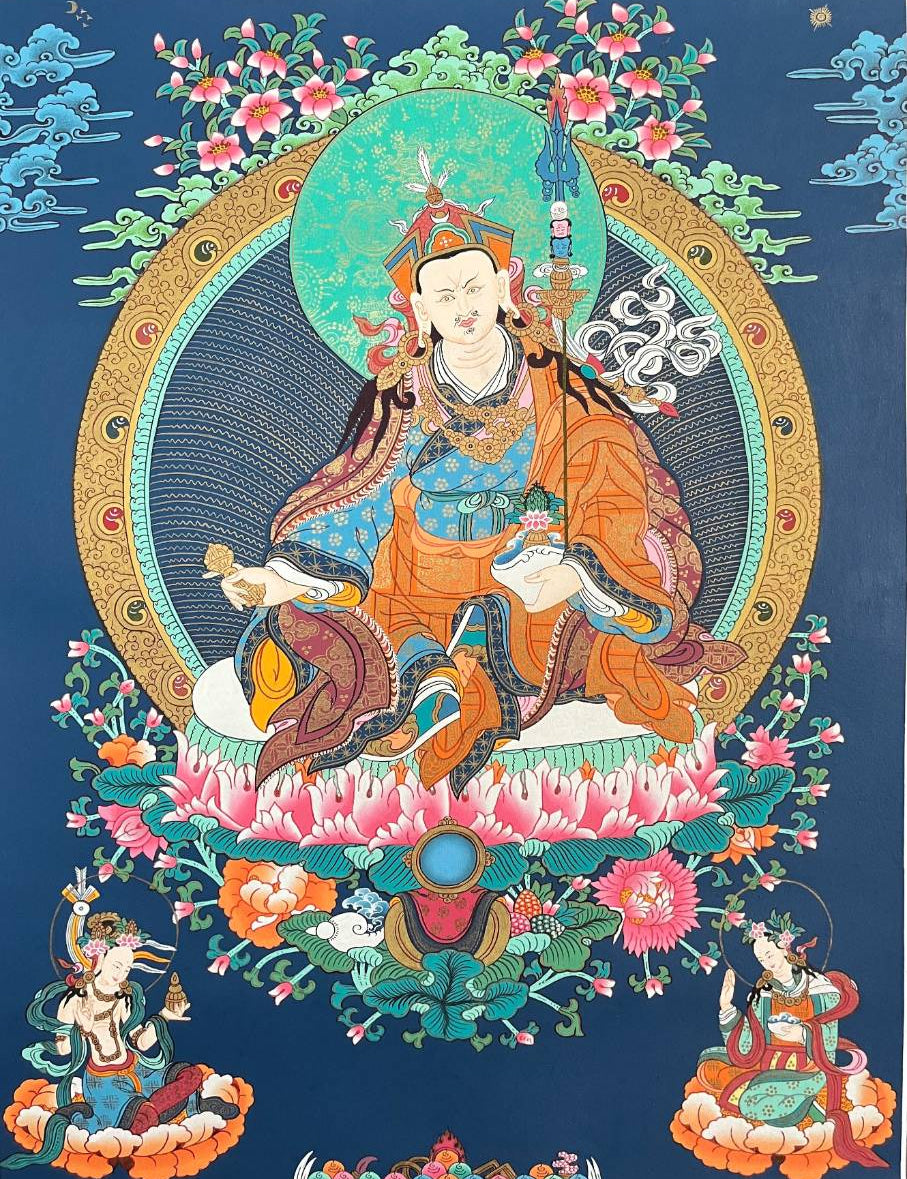Guru Rinpoche Thangka - Sacred painting