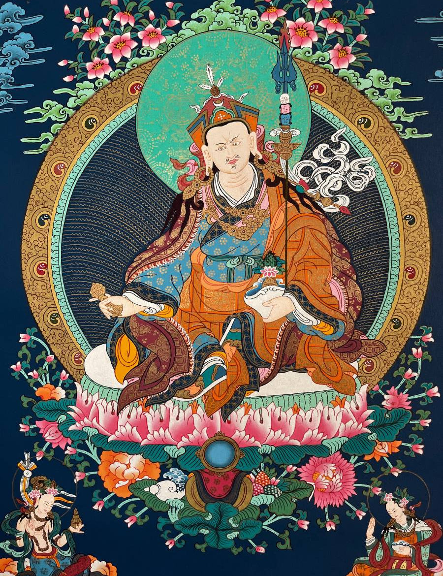 Guru Rinpoche Thangka - Sacred painting