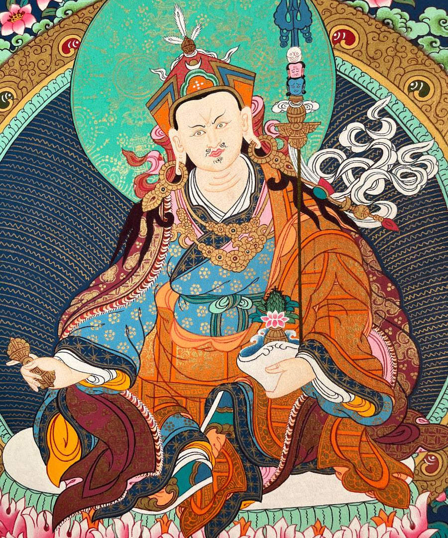 Guru Rinpoche Thangka - Sacred painting