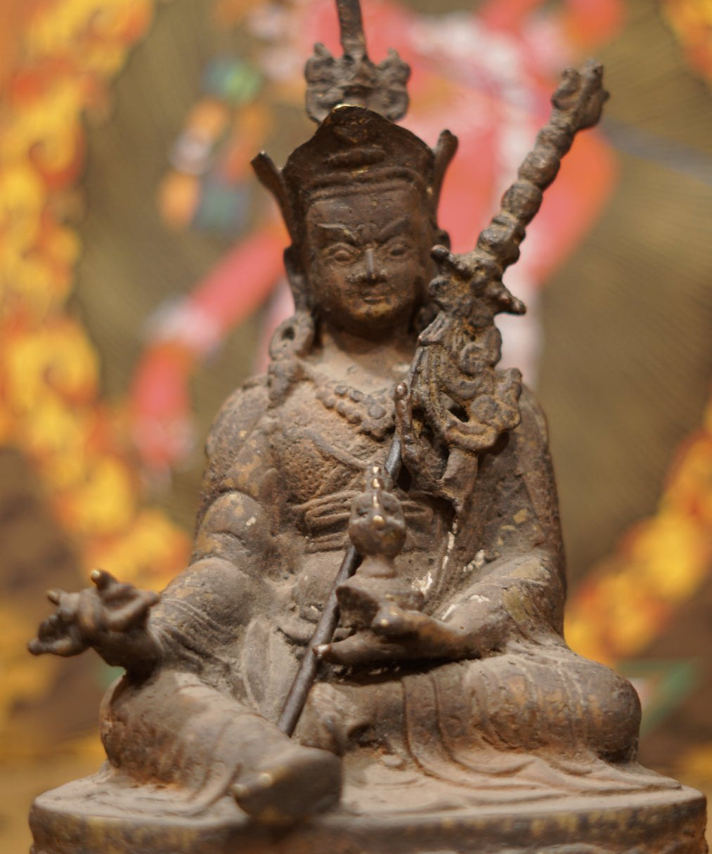 Antique Statue of Guru Rinpoche.