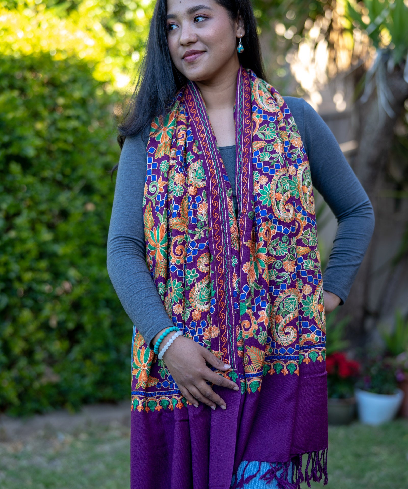 Handwoven Pashmina Shawl