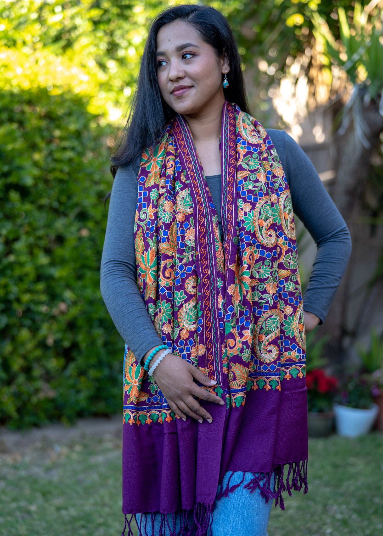 Handwoven Pashmina Shawl