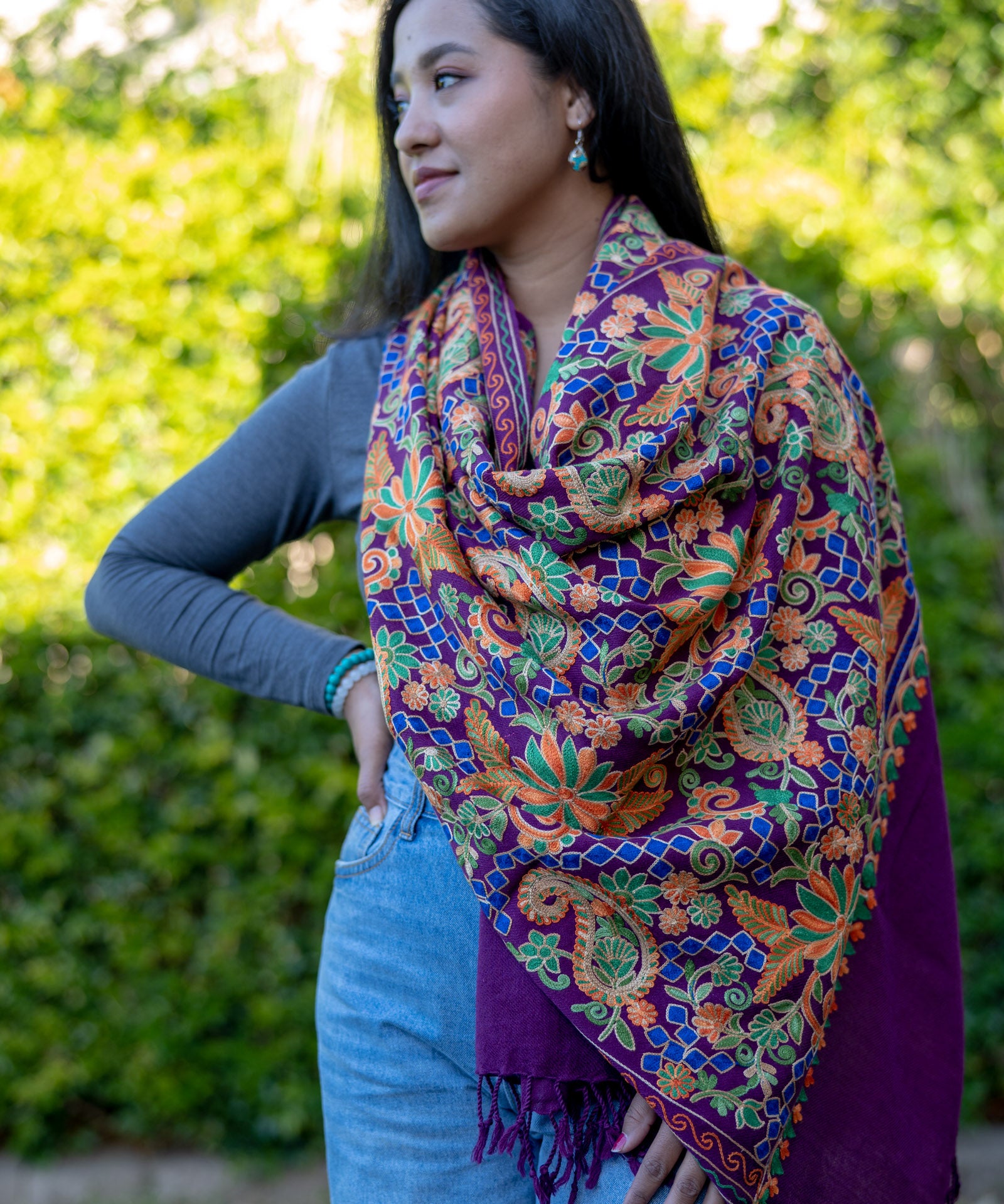 Handwoven Pashmina Shawl