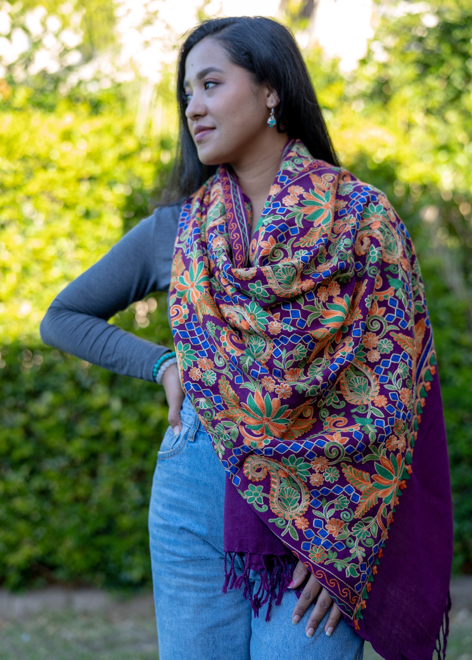 Handwoven Pashmina Shawl
