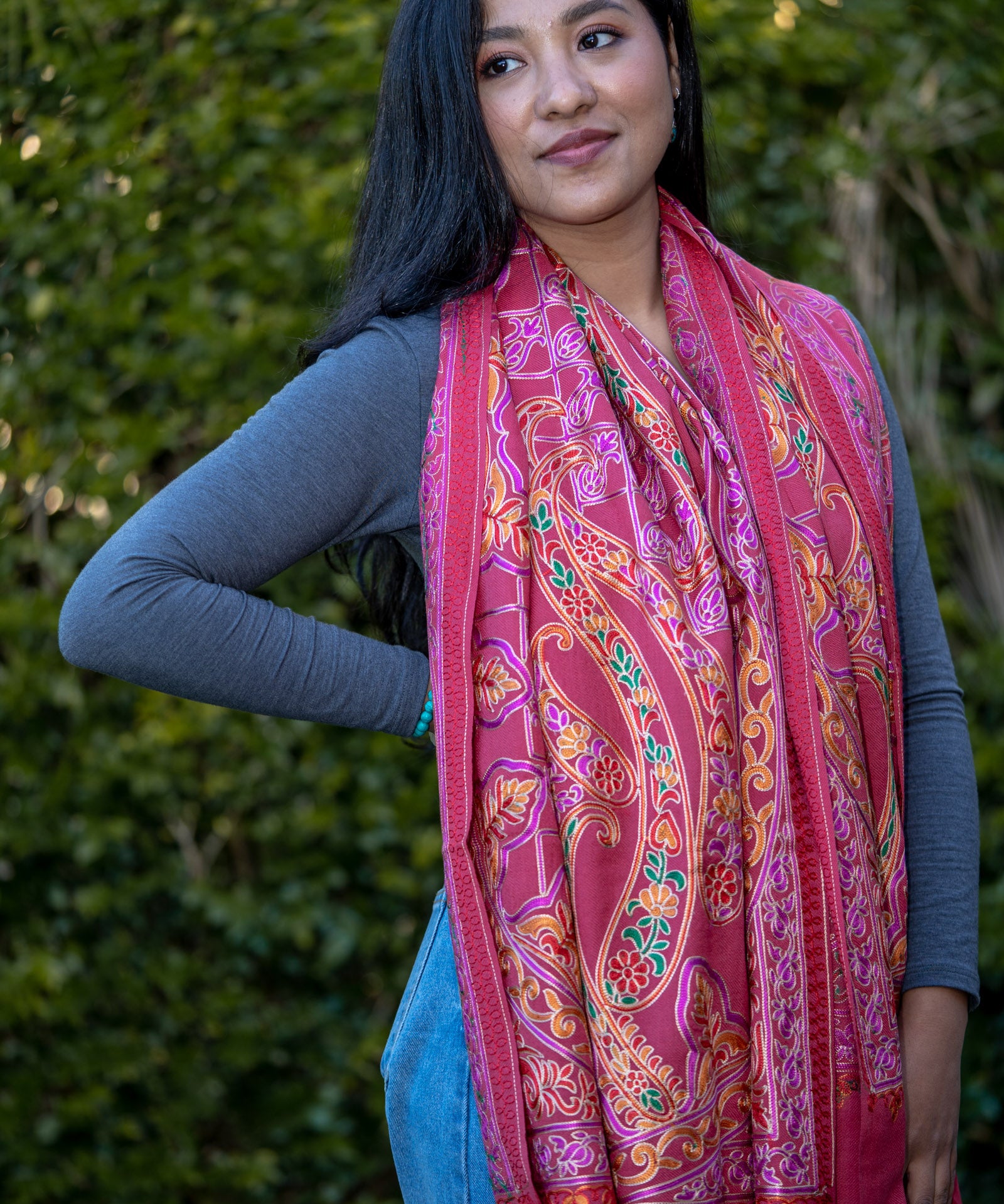 High Quality Pashmina Shawl from Nepal.