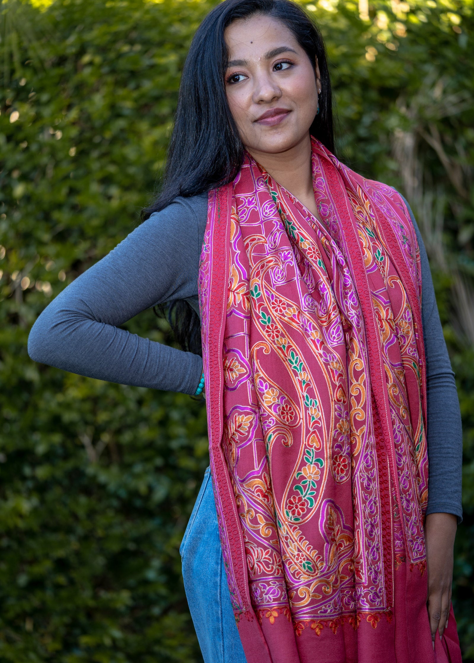 High Quality Pashmina Shawl from Nepal.