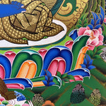 Handpainted Medicine Buddha Thangka Painting