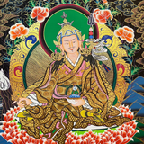 Handpainted Guru Rinpoche Thangka Painting