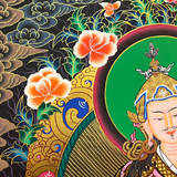 Handpainted Guru Rinpoche Thangka Painting