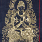 Japanese Buddha Thangka Painting for wall decor. 