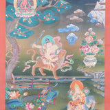 Kuber Thangka for wealth and  prosperity.