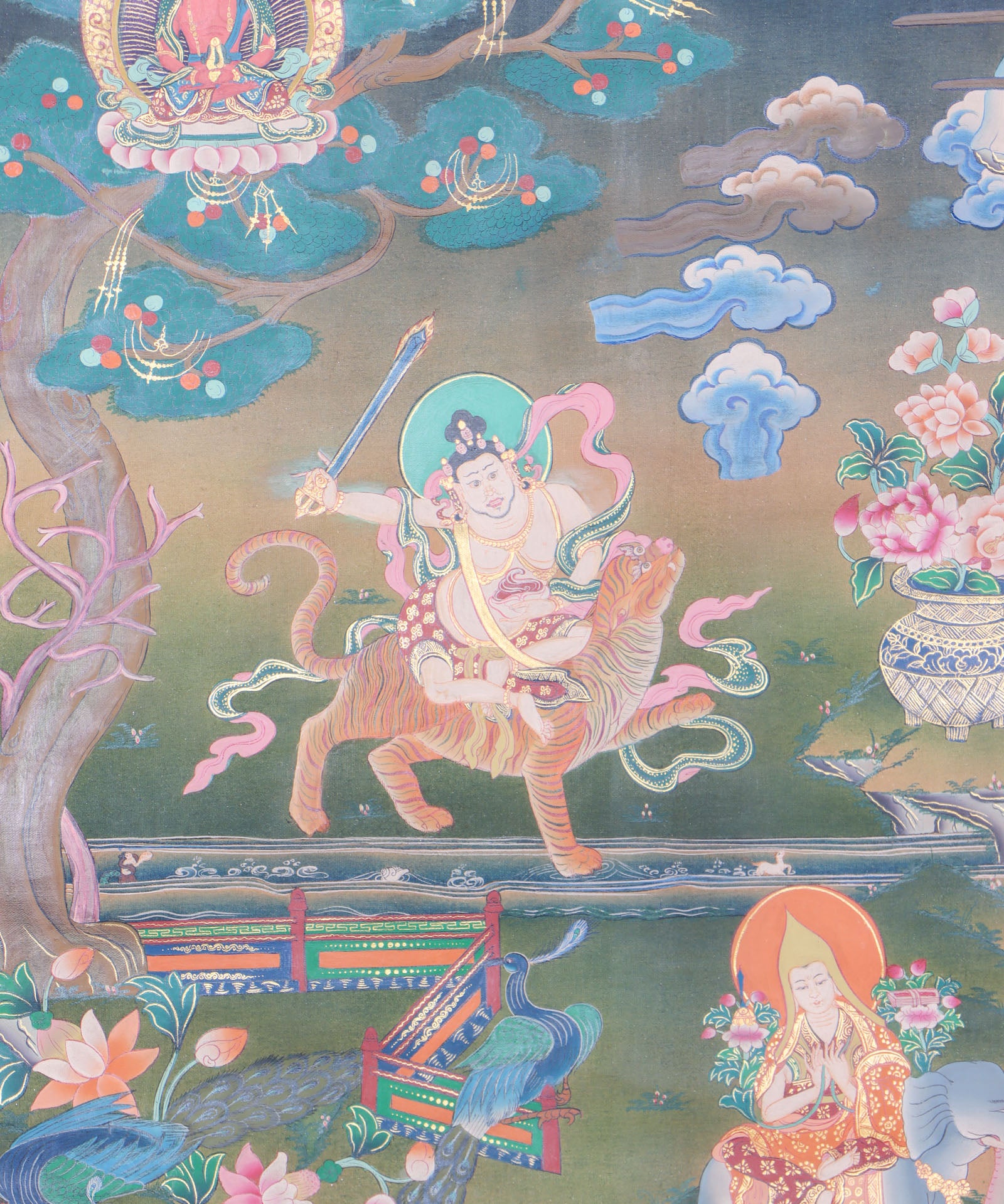 Kuber Thangka for wealth and prosperity.