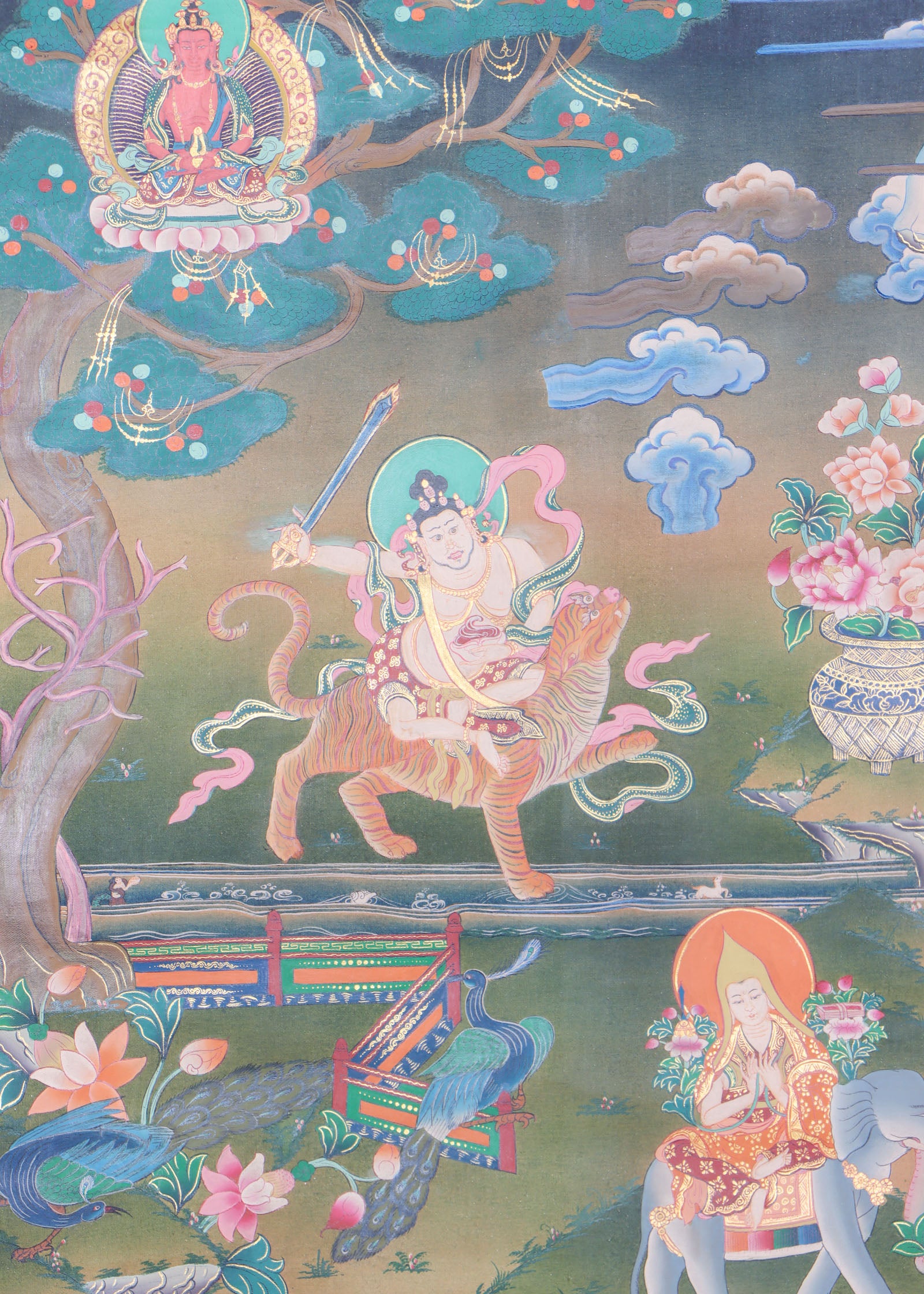 Kuber Thangka for wealth and prosperity.
