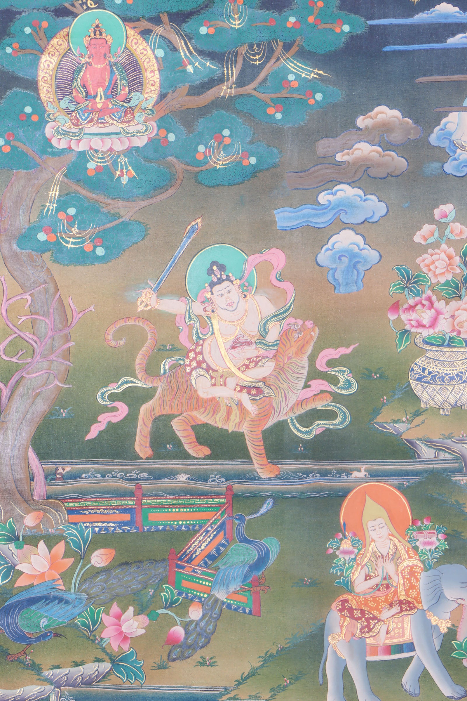 Kuber Thangka for wealth and prosperity.