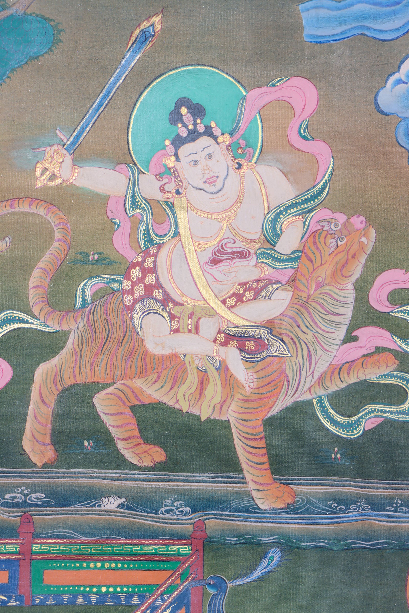 Kuber Thangka for wealth and prosperity.