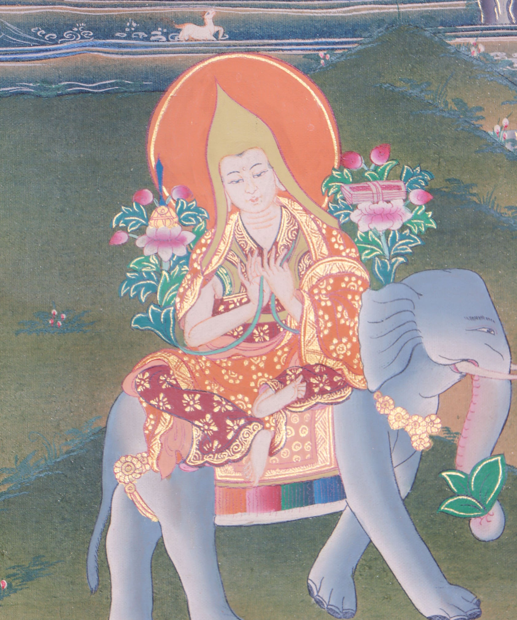 Kuber Thangka for wealth and prosperity.