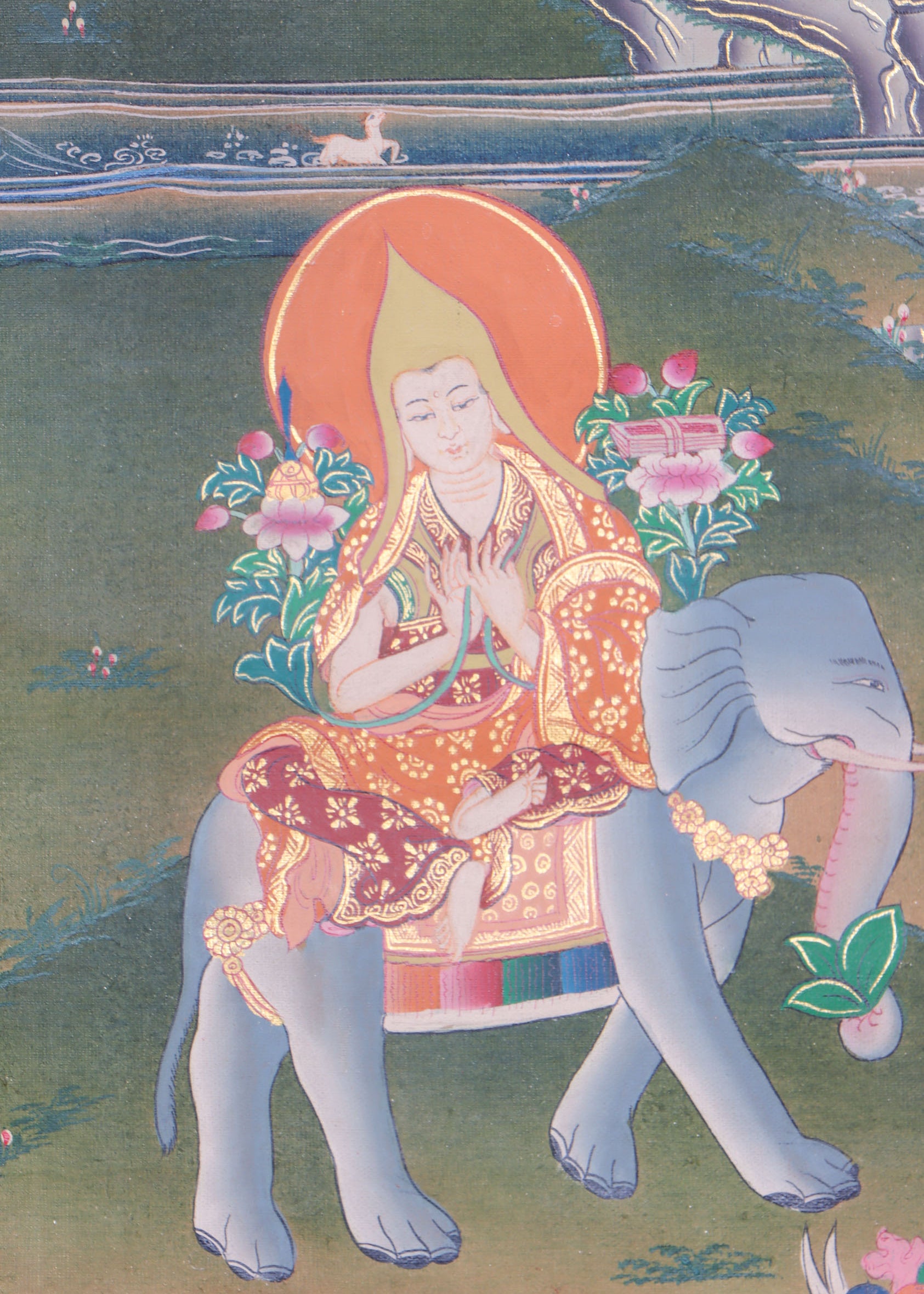 Kuber Thangka for wealth and prosperity.