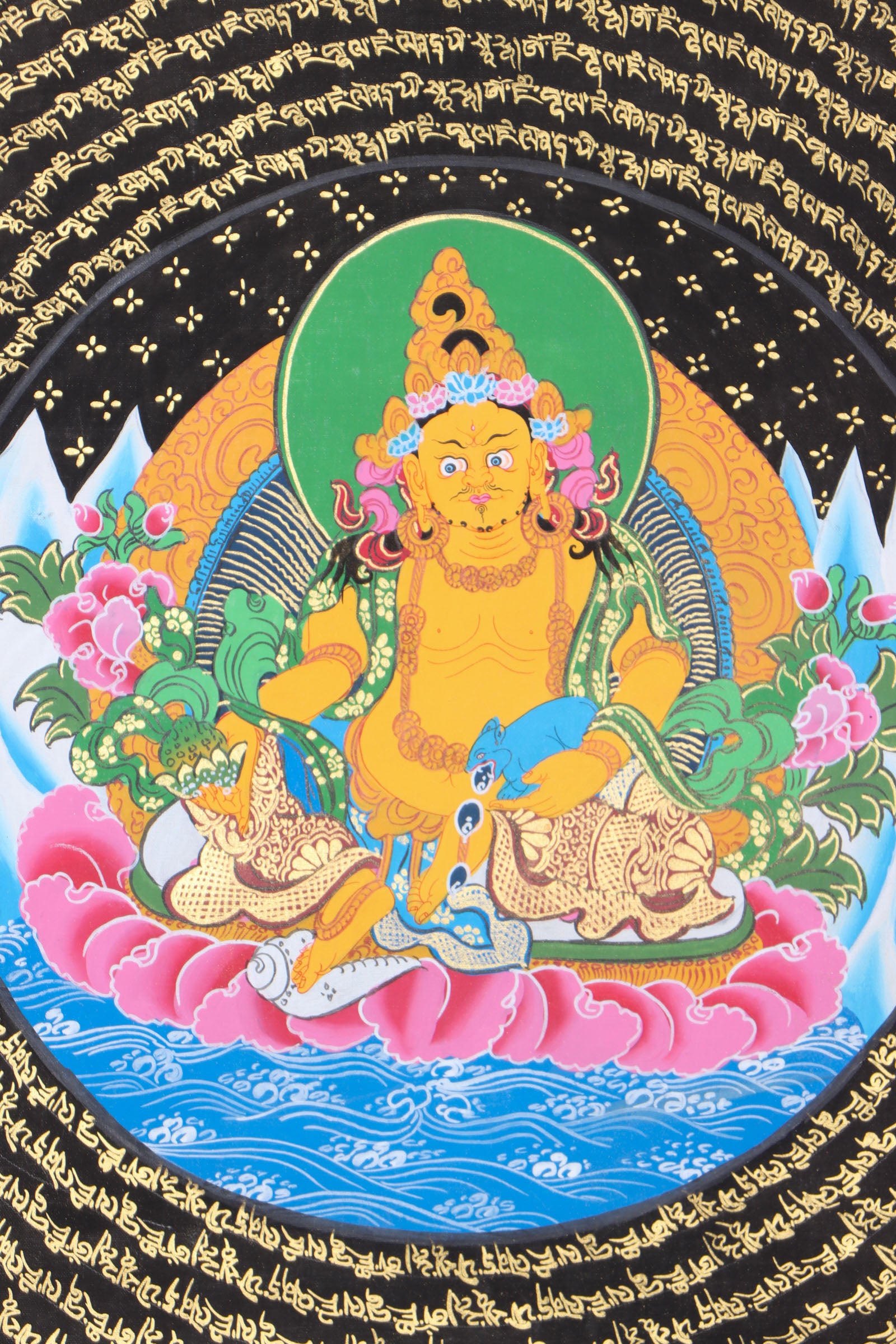 Kuber is believed to be a bringer of wealth and abundance.