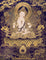 Vajrasattva Thangka Art on Cotton Canvas