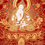 Vajrasattva Thangka - Handpainted Art