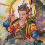 Guru Rinpoche Thangka – Handpainted Newari Masterpiece