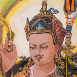 Guru Rinpoche Thangka – Handpainted Newari Masterpiece