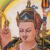 Guru Rinpoche Thangka – Handpainted Newari Masterpiece