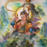 Guru Rinpoche Thangka – Handpainted Newari Masterpiece