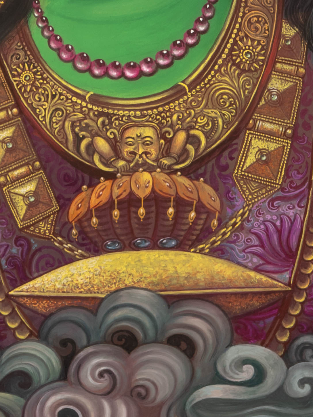 Green Tara - Sacred Newari Art