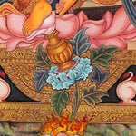 Zambala Thangka - Newari Painting