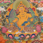 5 Zambala Thangka Painting - Himalayas Shop
