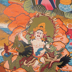 5 Zambala Thangka Painting - Himalayas Shop
