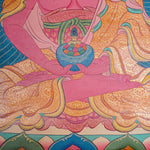 Antique Amitabha Buddha Thangka - Tibetan Painting