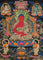 Amitabha Buddha Thangka - Handpainted Art